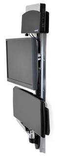 LX Wall Mount Solution for Radiology Workstation
