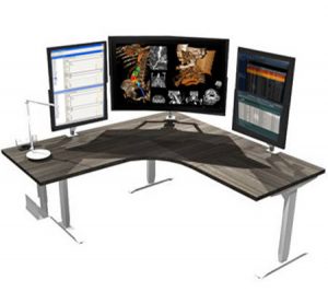 Custom Ergonomic Workstation for Radiology Workstation