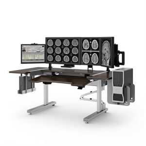 Sit to Stand Radiology Workstation