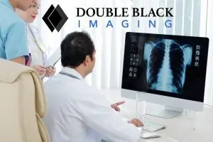 Radiologists at DBI Monitor Workstation