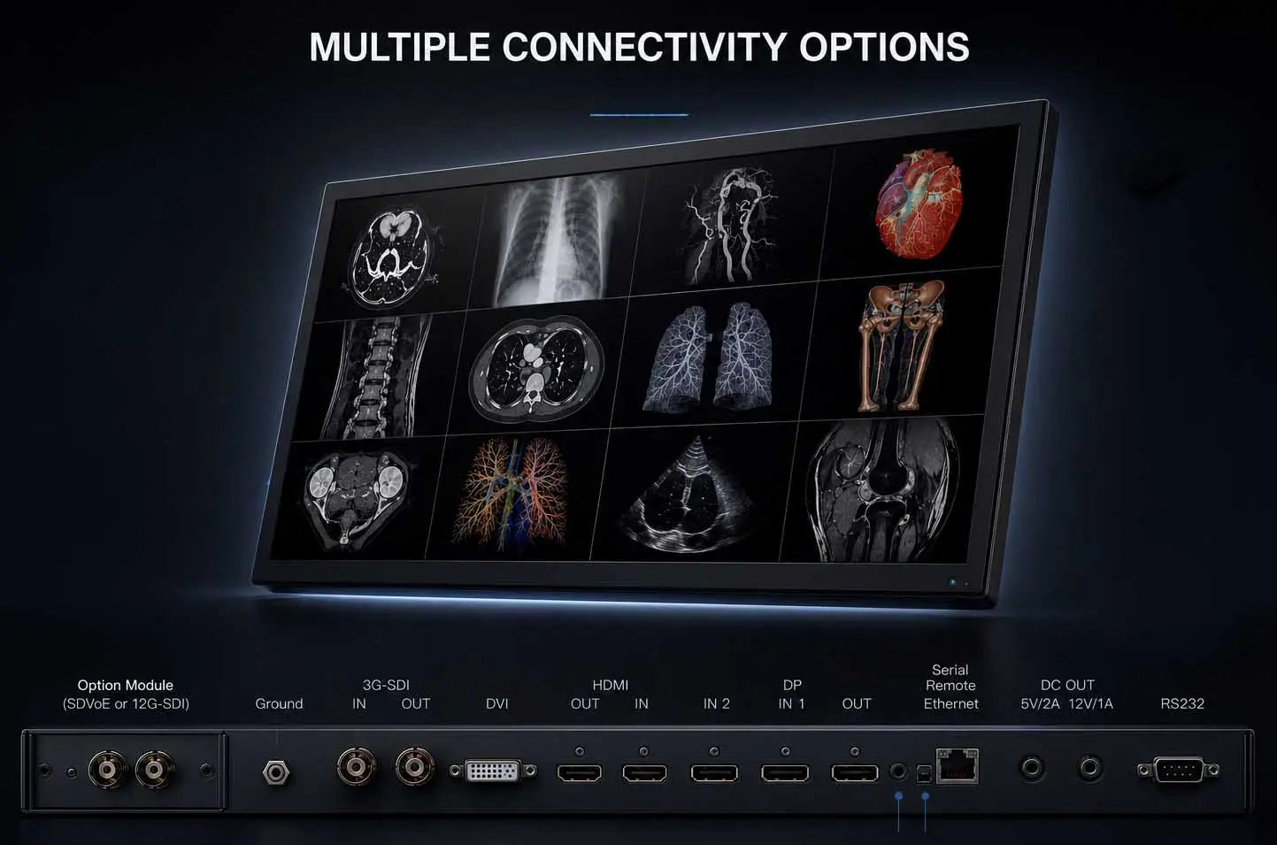 43" multiple inputs